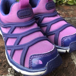 The North Face pink and purple sneakers sz 11
